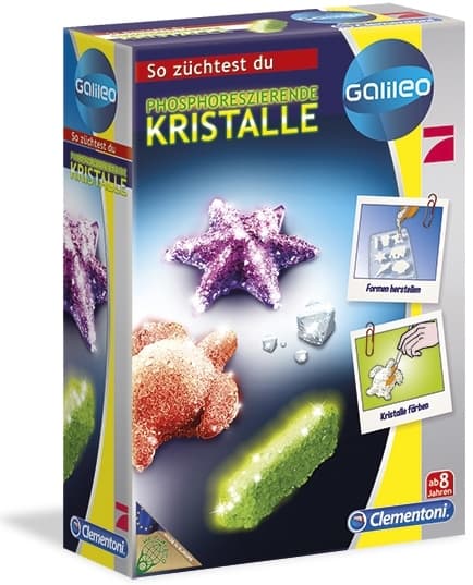 Clementoni - Galileo - Phosphoreszierende Kristalle