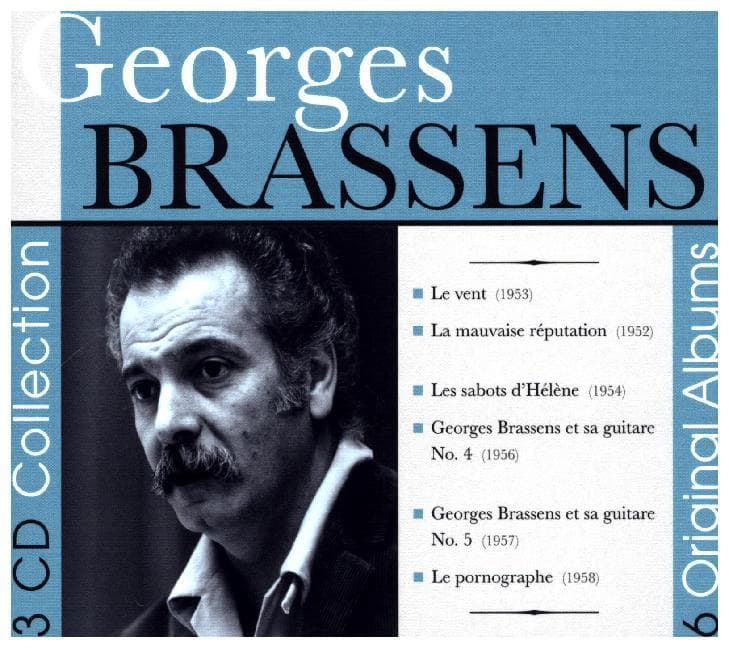 Georges Brassens - 6 Original Albums