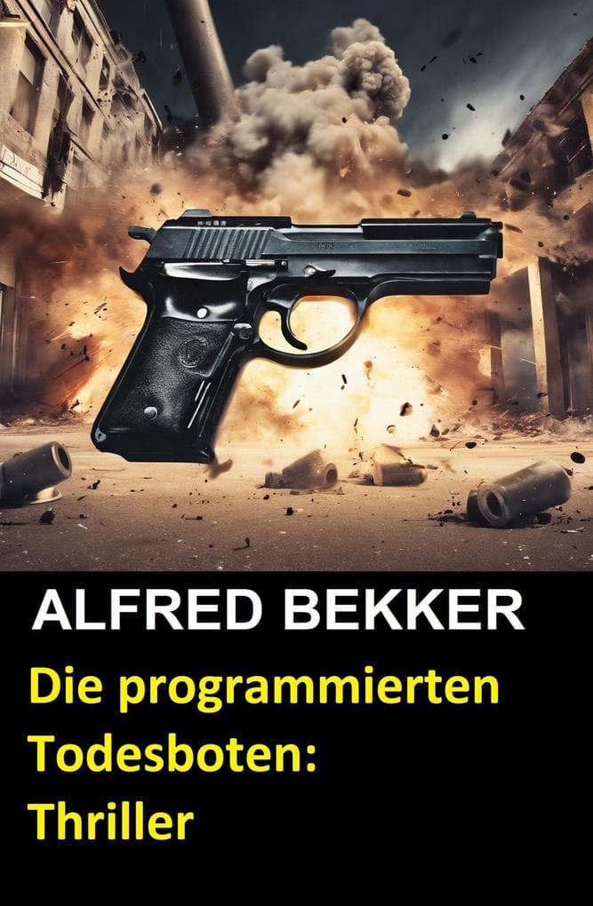 Die programmierten Todesboten: Thriller (Alfred Bekker Thriller Edition, #6)