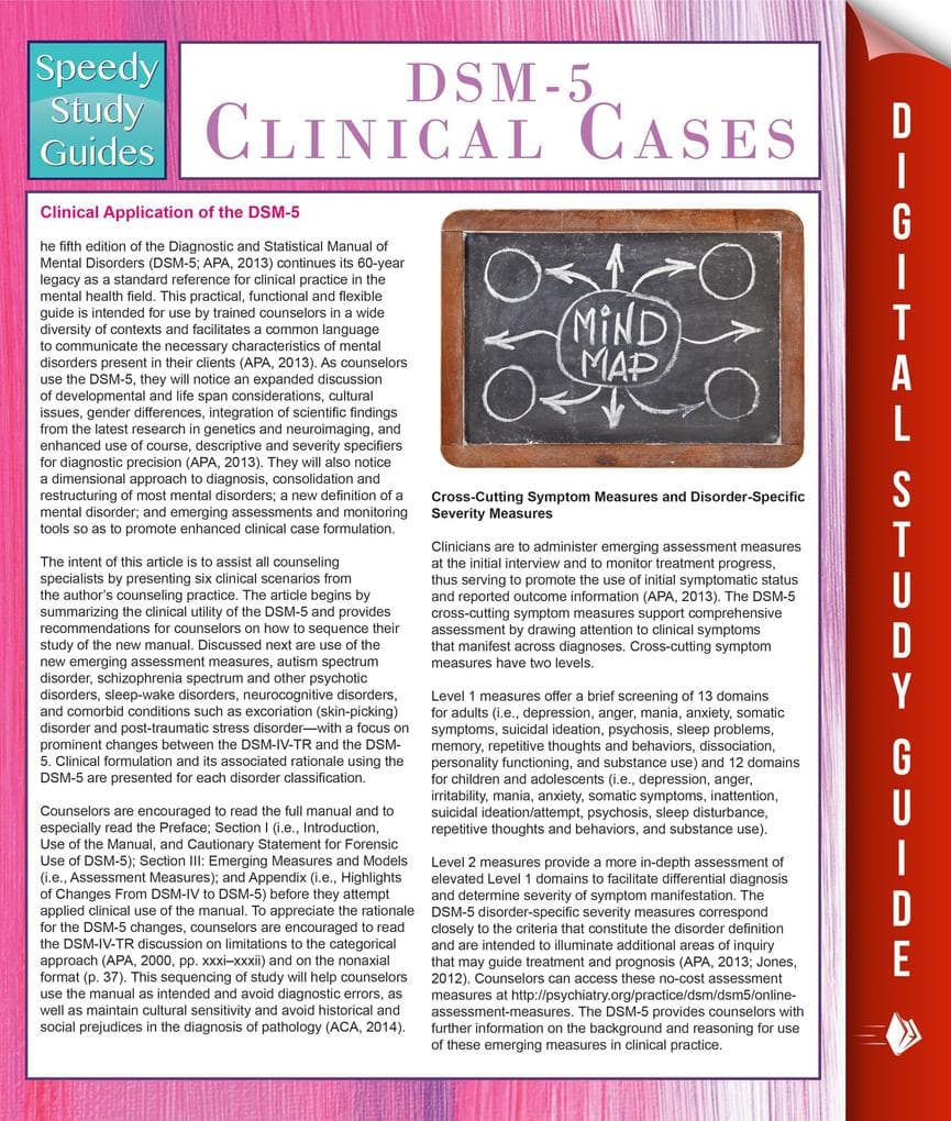 DSM-5 Clinical Cases (Speedy Study Guides)