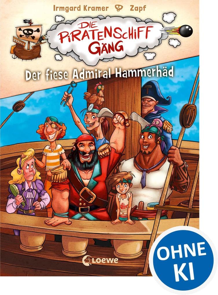 Die Piratenschiffgäng (Band 1) - Der fiese Admiral Hammerhäd