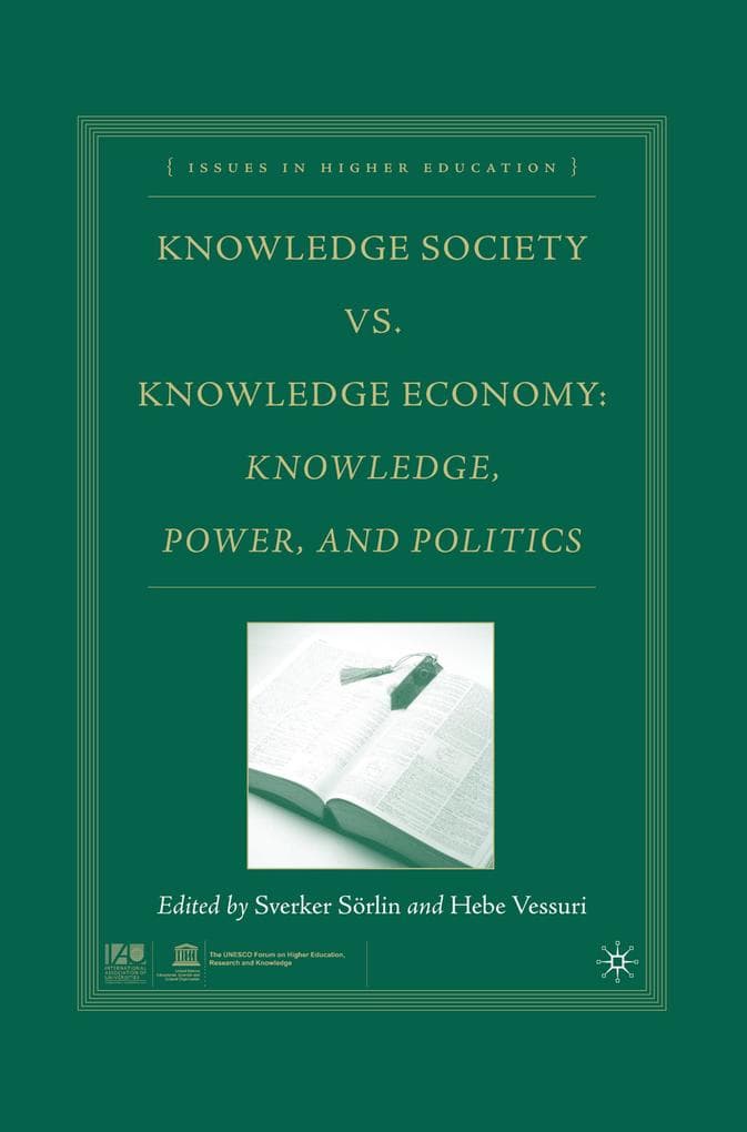 Knowledge Society vs. Knowledge Economy