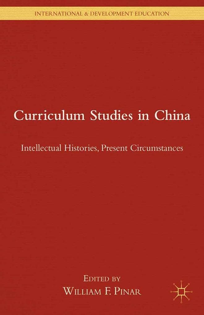 Curriculum Studies in China
