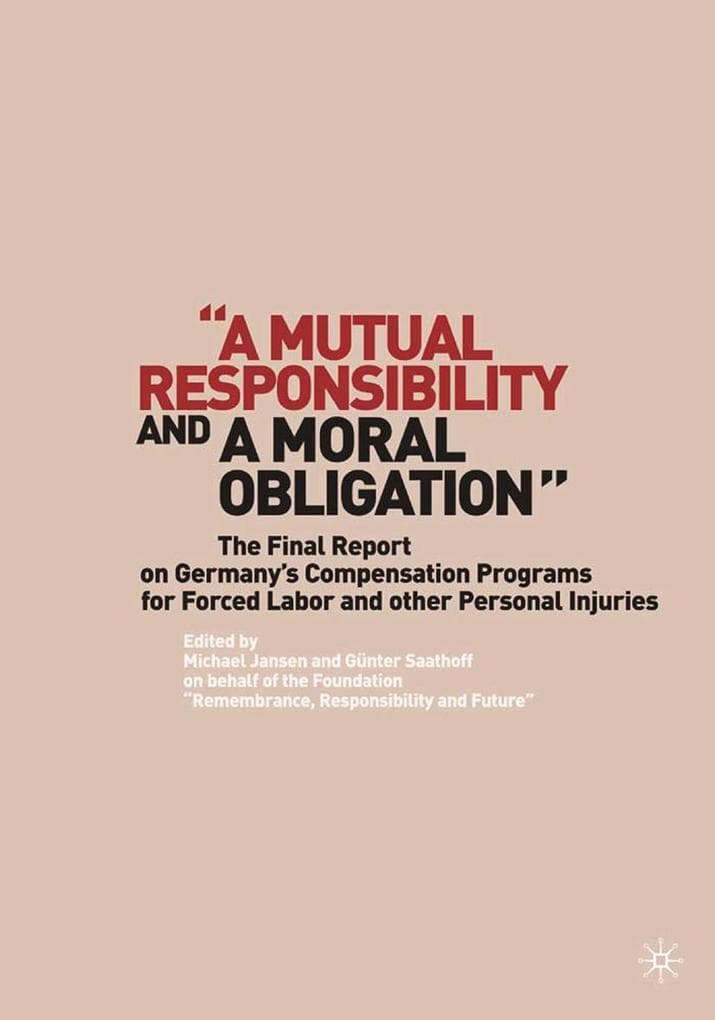 "A Mutual Responsibility and a Moral Obligation"