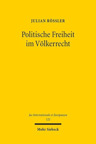 Politische Freiheit im Völkerrecht