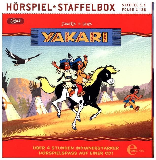 Yakari. Staffel.1.1, 1 MP3-CD