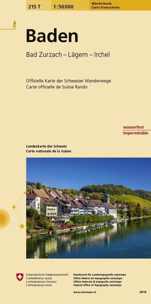 215T Baden Wanderkarte