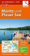 Rad- und Wanderkarte Müritz und Plauer See