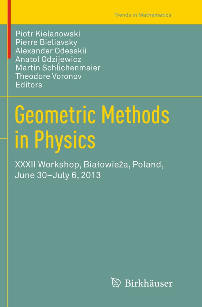 Geometric Methods in Physics