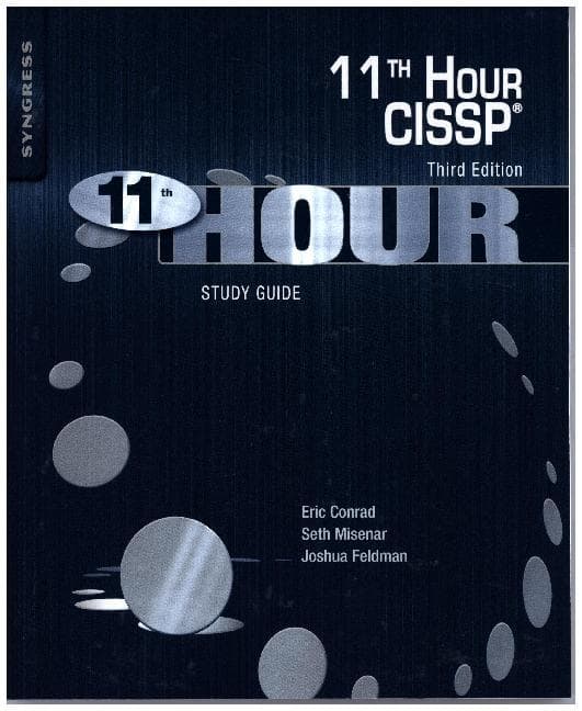 Eleventh Hour CISSP®: Study Guide