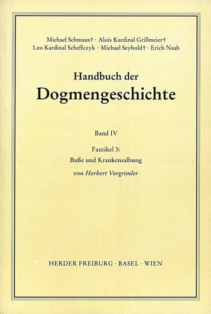 Buße und Krankensalbung. Faszikel.3