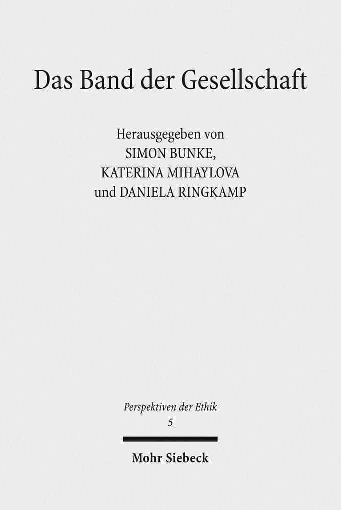 Das Band der Gesellschaft