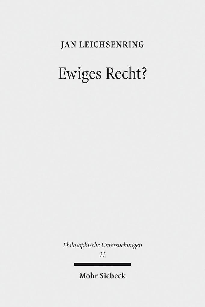 Ewiges Recht?