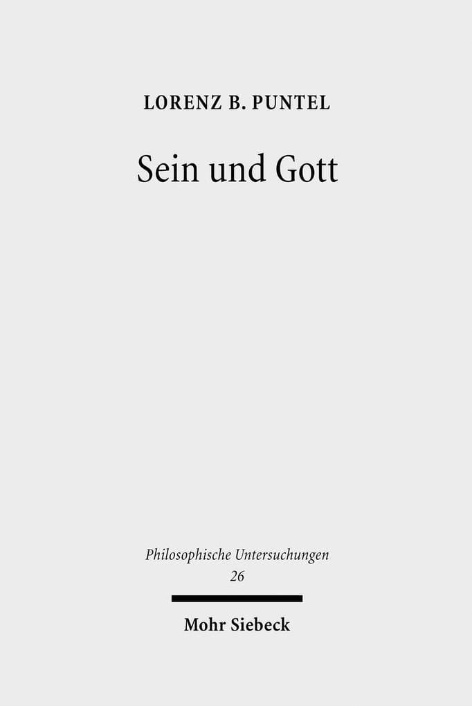 Sein und Gott