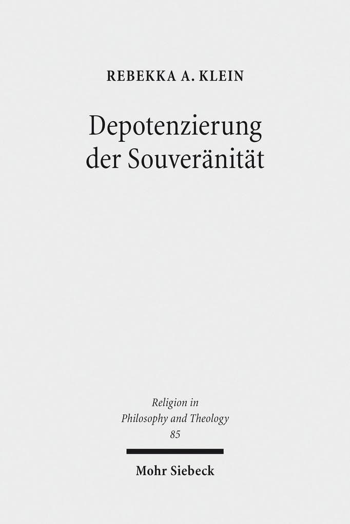 Depotenzierung der Souveränität