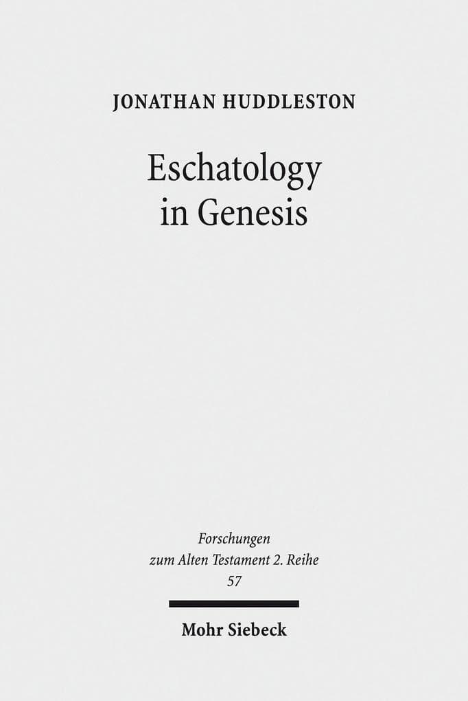 Eschatology in Genesis