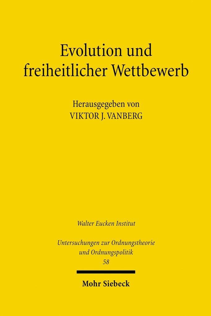 Evolution und freiheitlicher Wettbewerb