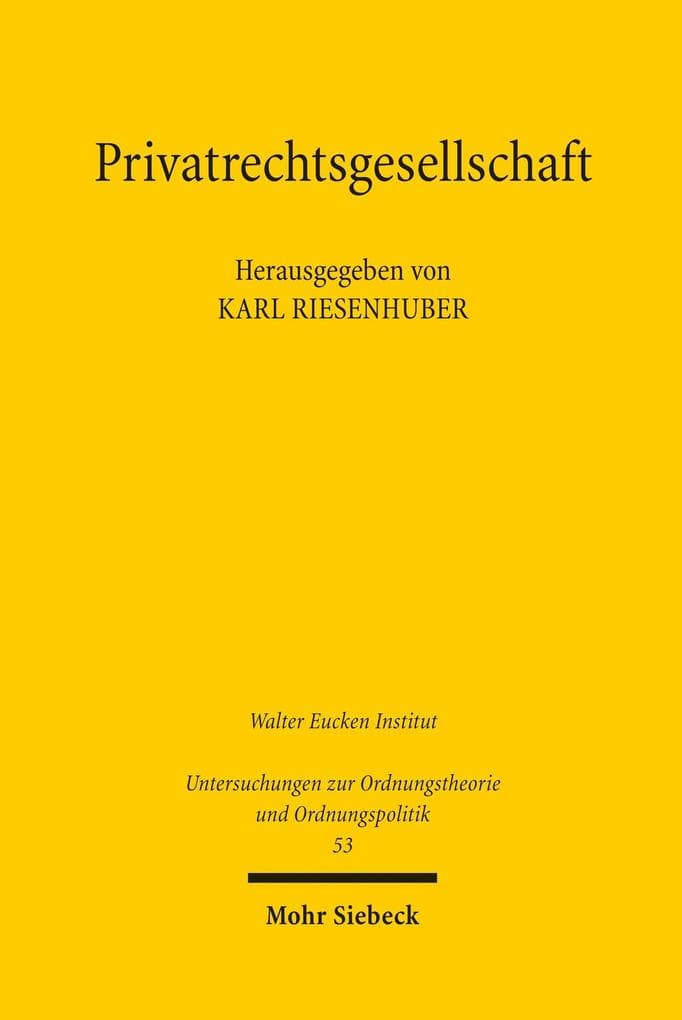 Privatrechtsgesellschaft