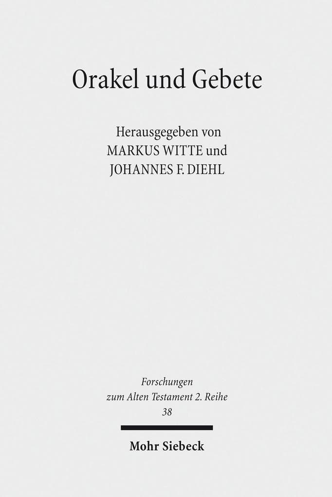 Orakel und Gebete