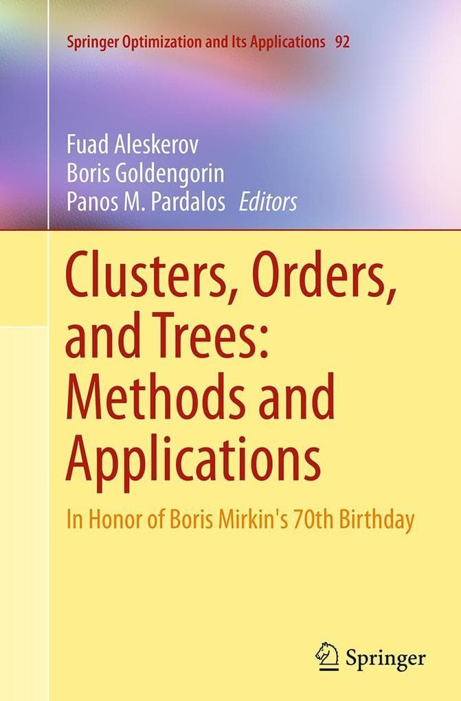 Clusters, Orders, and Trees