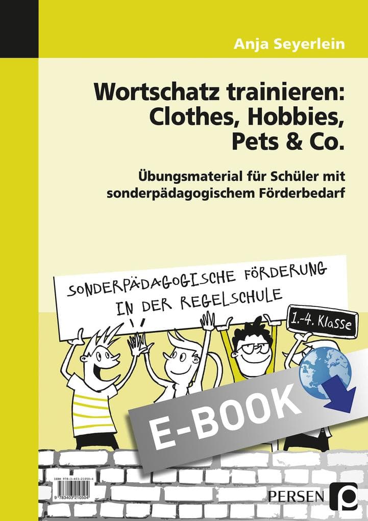 Wortschatz trainieren: Clothes, Hobbies, Pets & Co