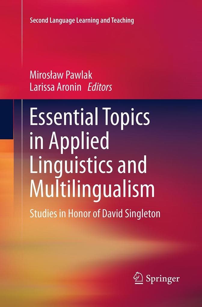 Essential Topics in Applied Linguistics and Multilingualism