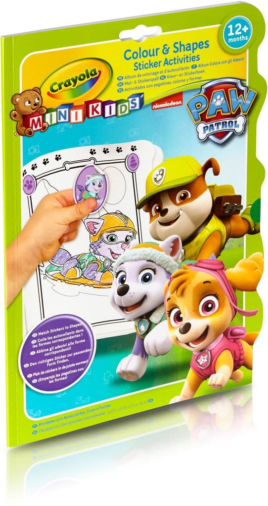 Crayola Mini Kids Paw Patrol - Mini Kids Mal- & Stickerspaß
