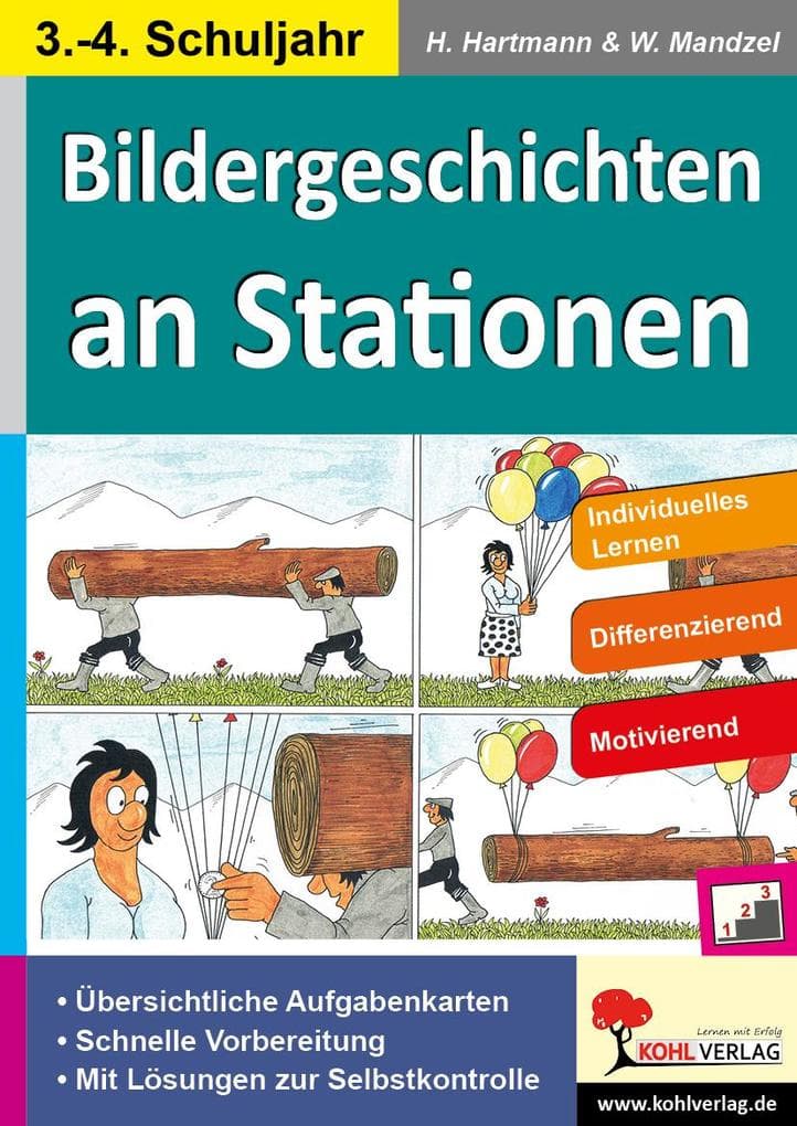 Bildergeschichten an Stationen 3/4