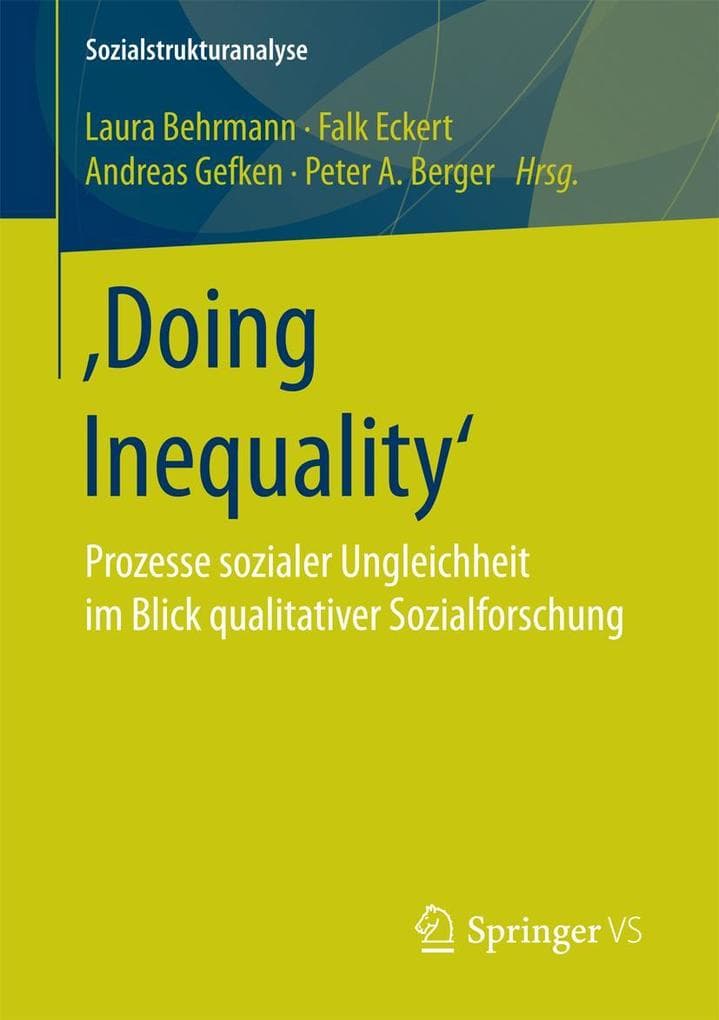 'Doing Inequality'