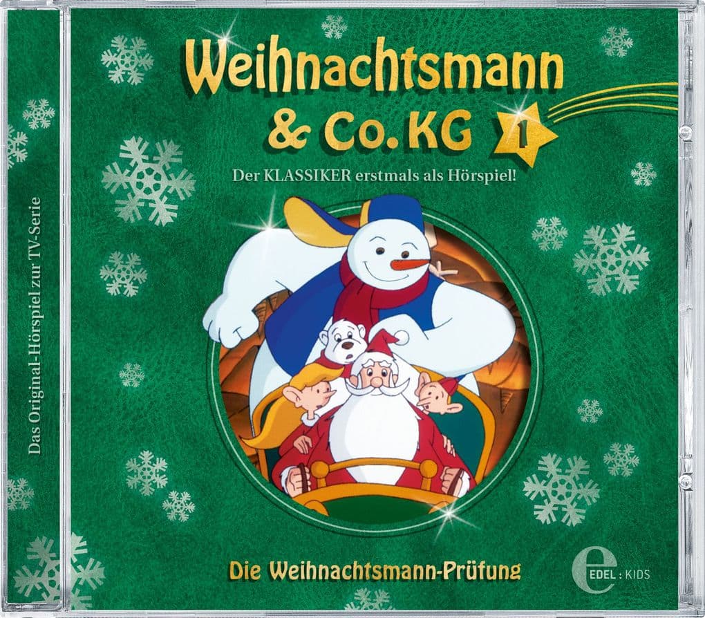 Weihnachtsmann & Co. KG - Die Wehnachtsmann-Prüfung. Tl.1, 1 Audio-CD