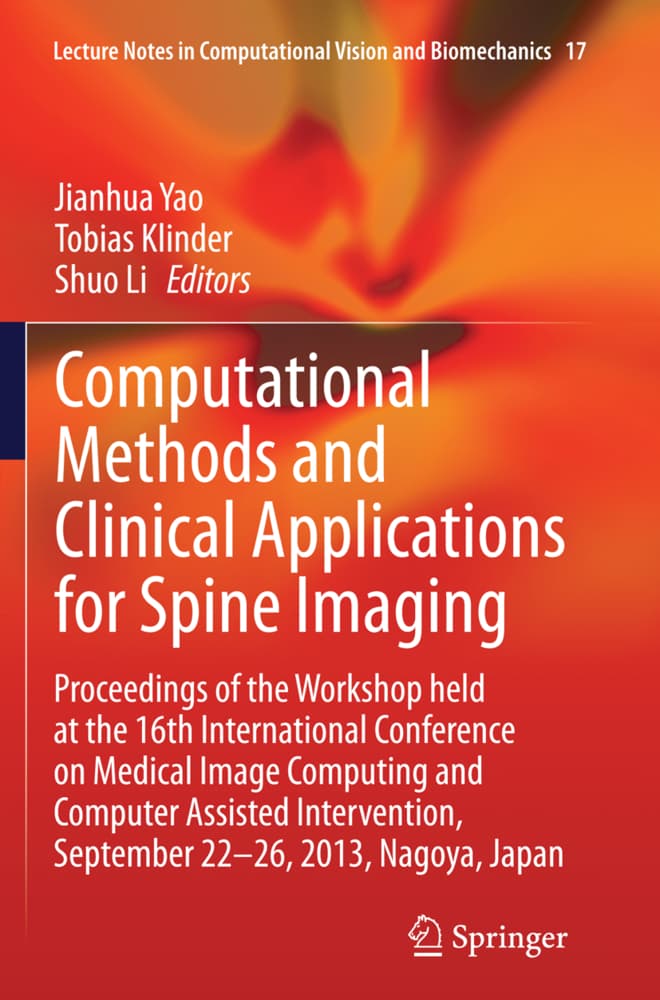 Computational Methods and Clinical Applications for Spine Imaging