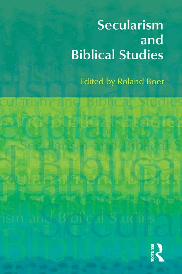 Secularism and Biblical Studies