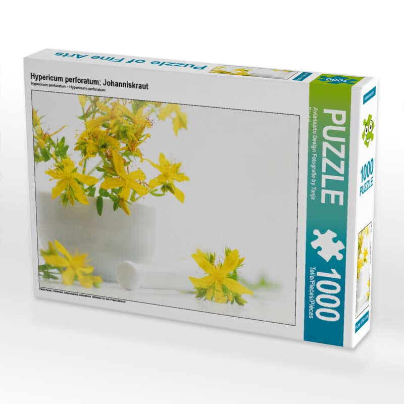 CALVENDO Puzzle Hypericum perforatum; Johanniskraut 1000 Teile Lege-Größe 64 x 48 cm Foto-Puzzle Bil