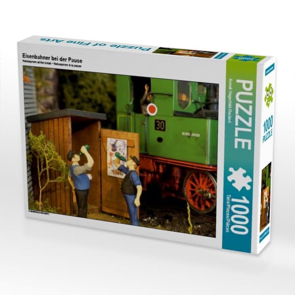 Eisenbahner bei der Pause (Puzzle)