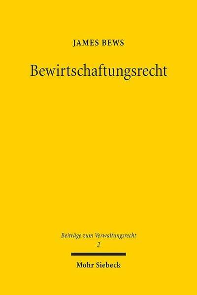 Bewirtschaftungsrecht