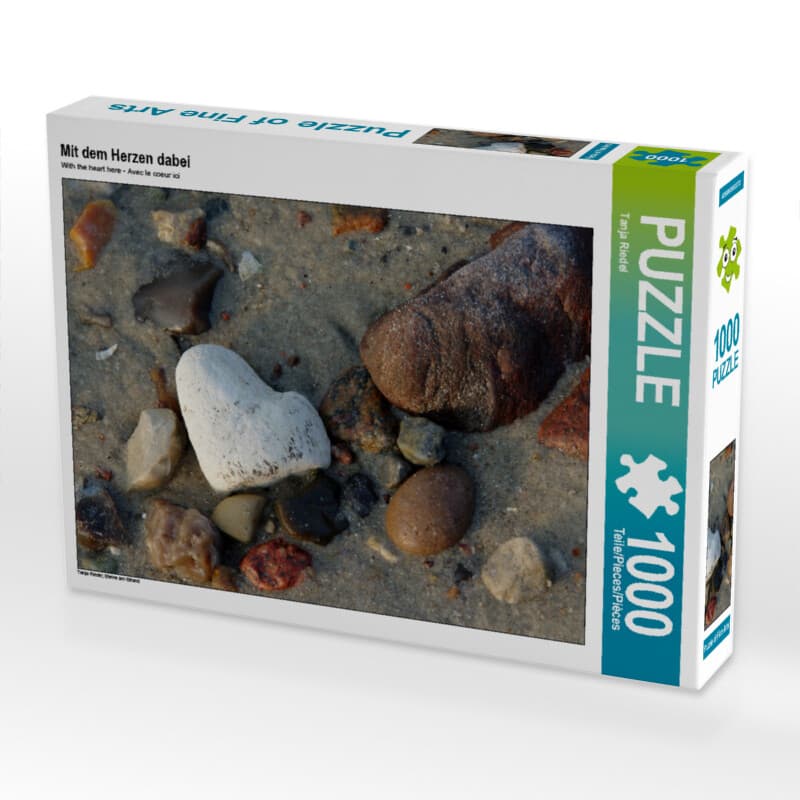 CALVENDO Puzzle Mit dem Herzen dabei 1000 Teile Lege-Größe 64 x 48 cm Foto-Puzzle Bild von Tanja Rie