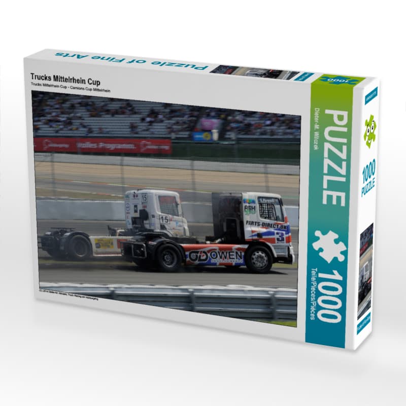 CALVENDO Puzzle Trucks Mittelrhein Cup 1000 Teile Lege-Größe 64 x 48 cm Foto-Puzzle Bild von Dieter-