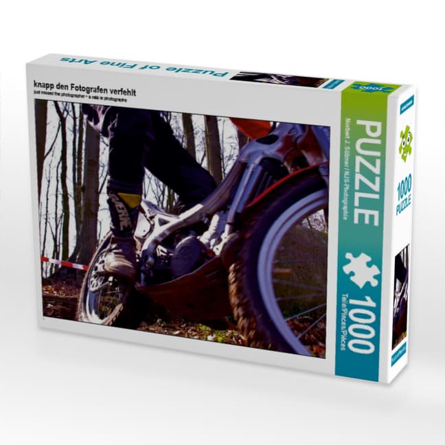 knapp den Fotografen verfehlt (Puzzle)