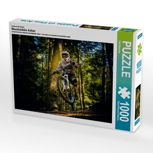 Ein Motiv aus dem Kalender Mountainbike Action (Puzzle)