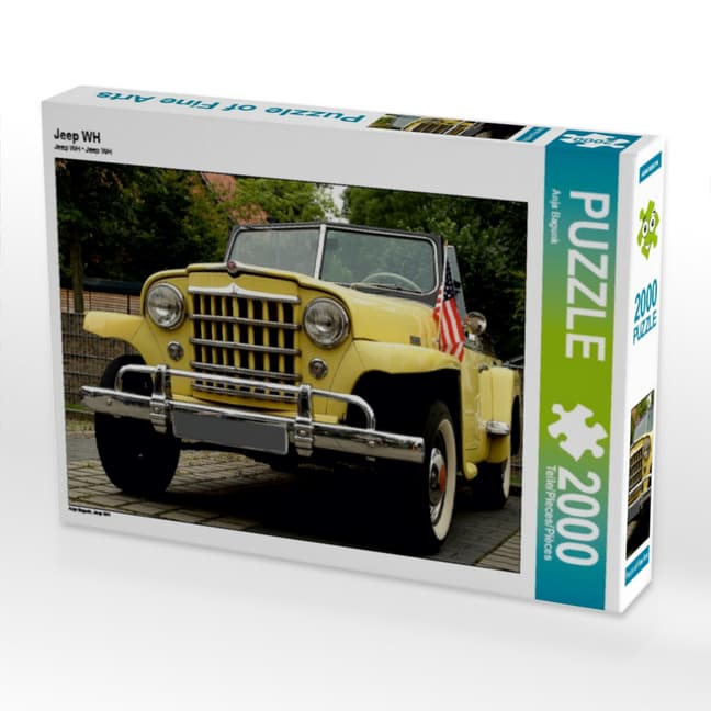 CALVENDO Puzzle Jeep WH | 2000 Teile Lege-Größe 90x67cm Foto-Puzzle für glückliche Stunden