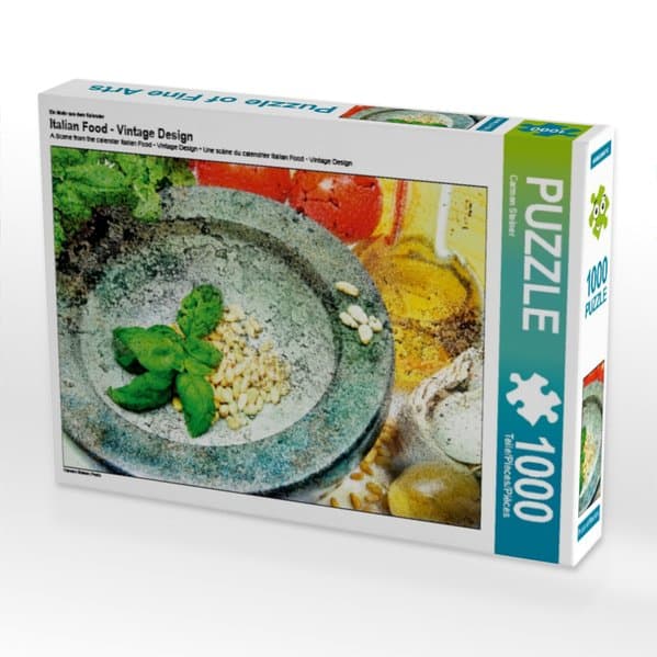 Ein Motiv aus dem Kalender Italian Food - Vintage Design (Puzzle)