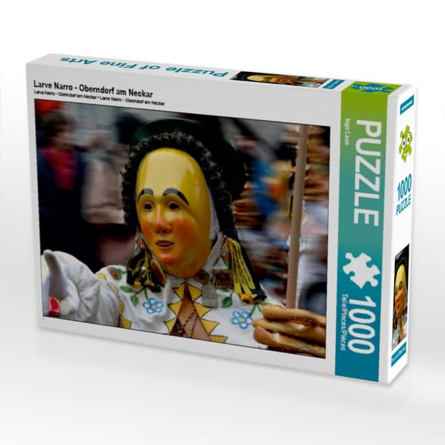 CALVENDO Puzzle Larve Narro - Oberndorf am Neckar 1000 Teile Lege-Größe 64 x 48 cm Foto-Puzzle Bild