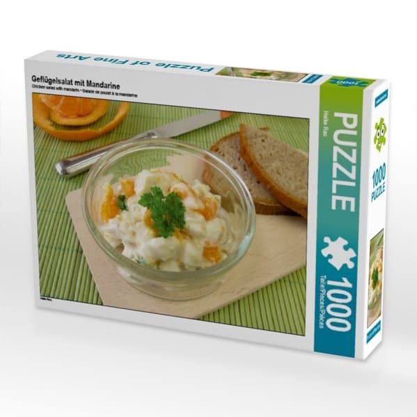 Geflügelsalat mit Mandarine (Puzzle)
