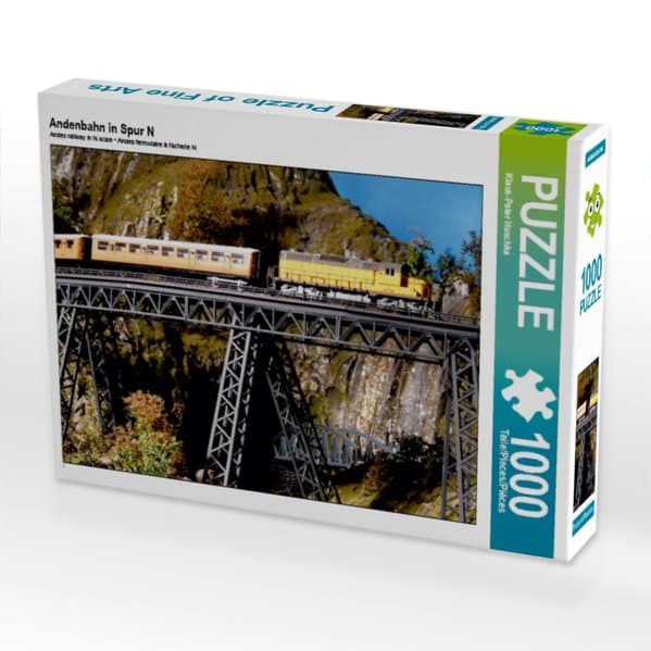 Andenbahn in Spur N (Puzzle)
