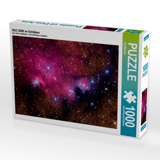 NGC 6559 im Schützen (Puzzle)