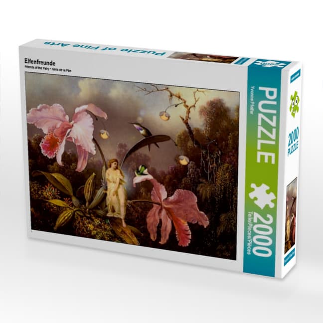 CALVENDO Puzzle Elfenfreunde | 2000 Teile Lege-Größe 90x67cm Foto-Puzzle für glückliche Stunden