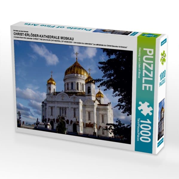 Ein Motiv aus dem Kalender CHRIST-ERLÖSER-KATHEDRALE MOSKAU (Puzzle)