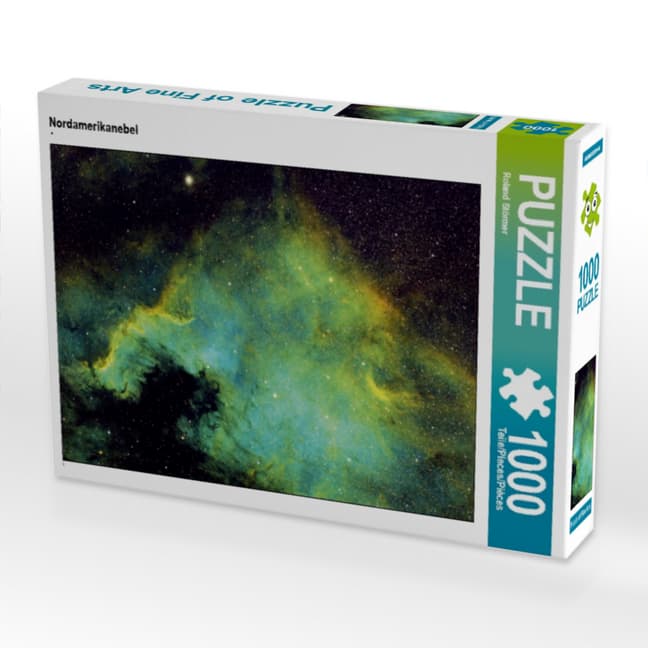 CALVENDO Puzzle Nordamerikanebel 1000 Teile Lege-Größe 64 x 48 cm Foto-Puzzle Bild von Roland Störme