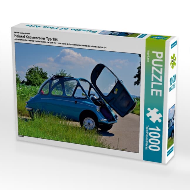 CALVENDO Puzzle Heinkel Kabinenroller Typ 154 1000 Teile Lege-Größe 64 x 48 cm Foto-Puzzle Bild von