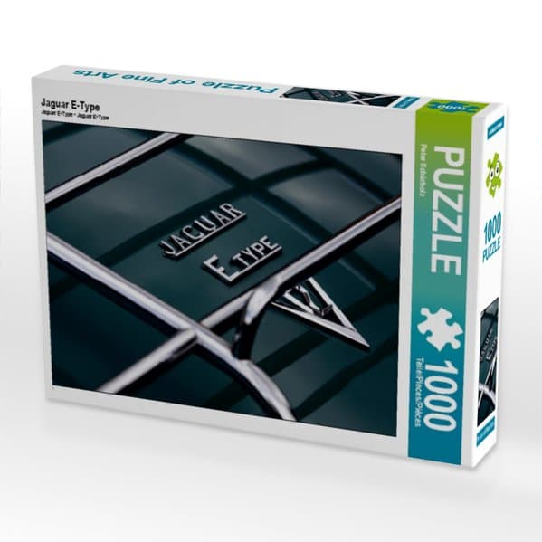 CALVENDO Puzzle Jaguar E-Type | 1000 Teile Lege-Größe 64x48cm Foto-Puzzle für glückliche Stunden